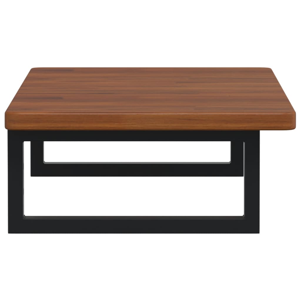 Deska Pod Umyvadlo Nástěnná Ocel A Masivní Dubové Dřevo