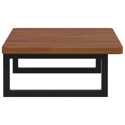 Deska Pod Umyvadlo Nástěnná Ocel A Masivní Dubové Dřevo