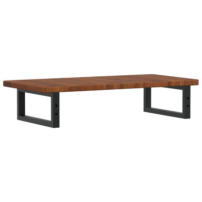 Deska Pod Umyvadlo Nástěnná Ocel A Masivní Dubové Dřevo