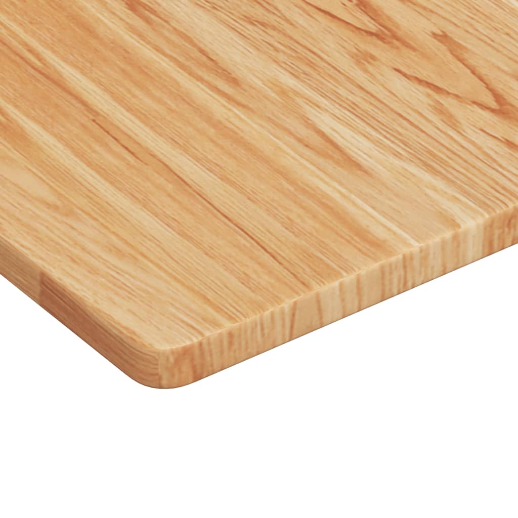 Deska Pod Umyvadlo Nástěnná Ocel A Masivní Dubové Dřevo Světle Hnědá A Černá