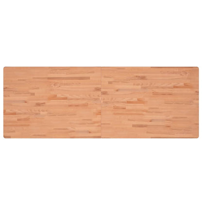 Deska Pod Umyvadlo Nástěnná Ocel A Masivní Bukové Dřevo Černá