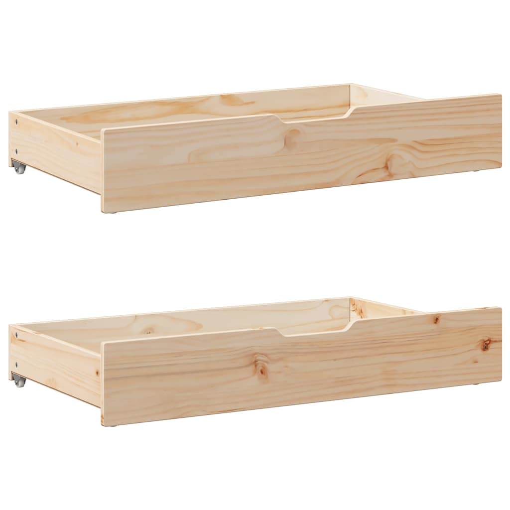 Postel Bez Matrace Masivní Borovice