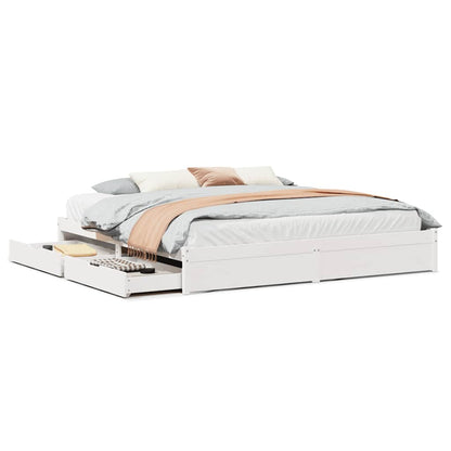 Postel Bez Matrace Masivní Borovice