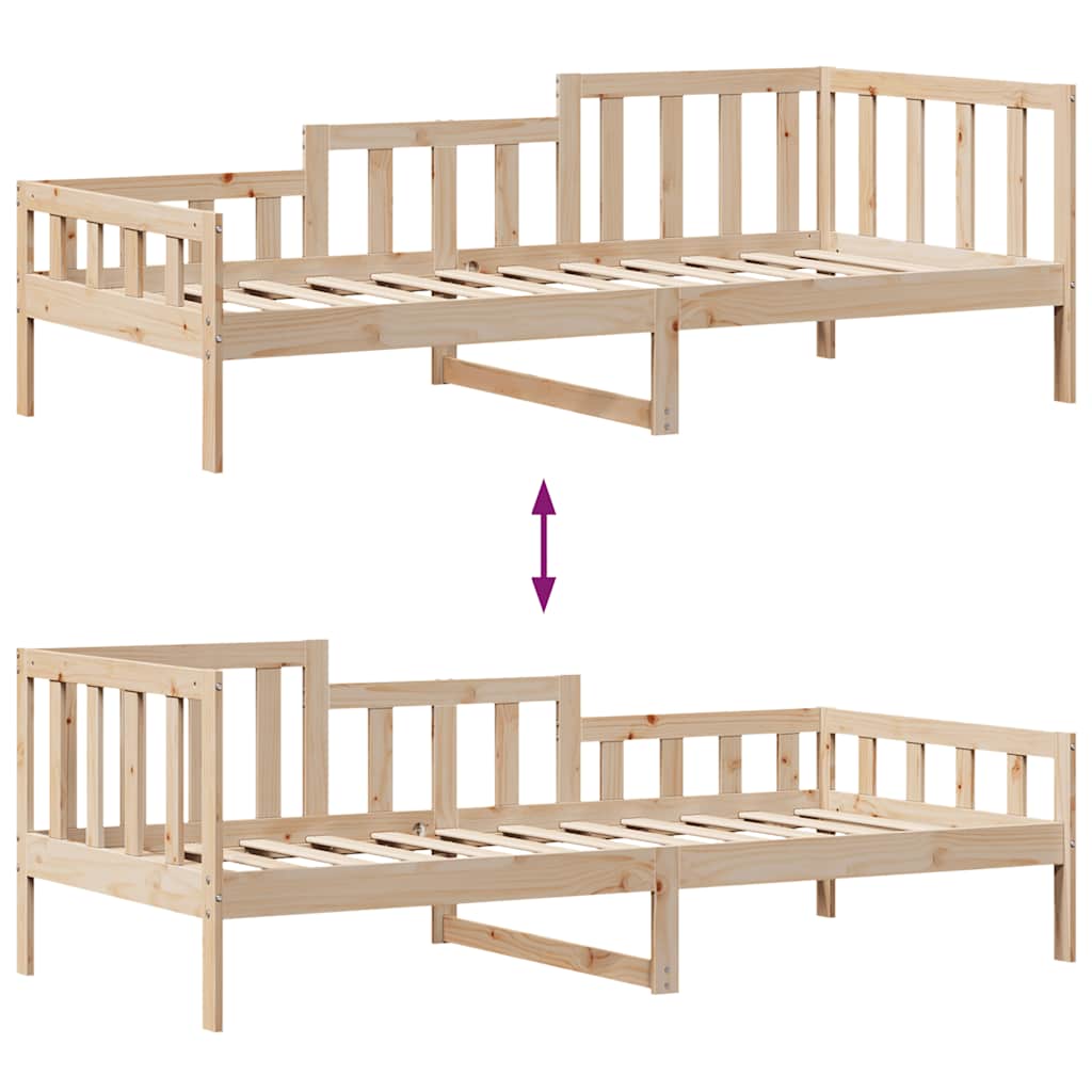 Válenda Se Zásuvkami 80 X 200 Cm Masivní Borovice