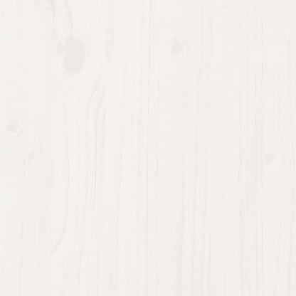 Válenda S Přistýlkou A Zásuvkami Bez Matrace Bílá 80X200 Cm