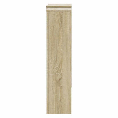 Kryt Na Radiátor 205X21,5X83,5 Cm Kompozitní Dřevo Dub Sonoma