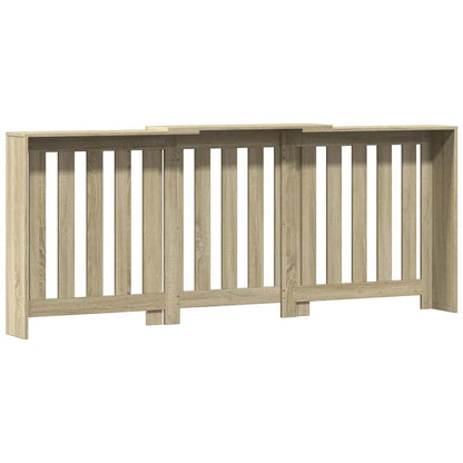 Kryt Na Radiátor 205X21,5X83,5 Cm Kompozitní Dřevo Dub Sonoma