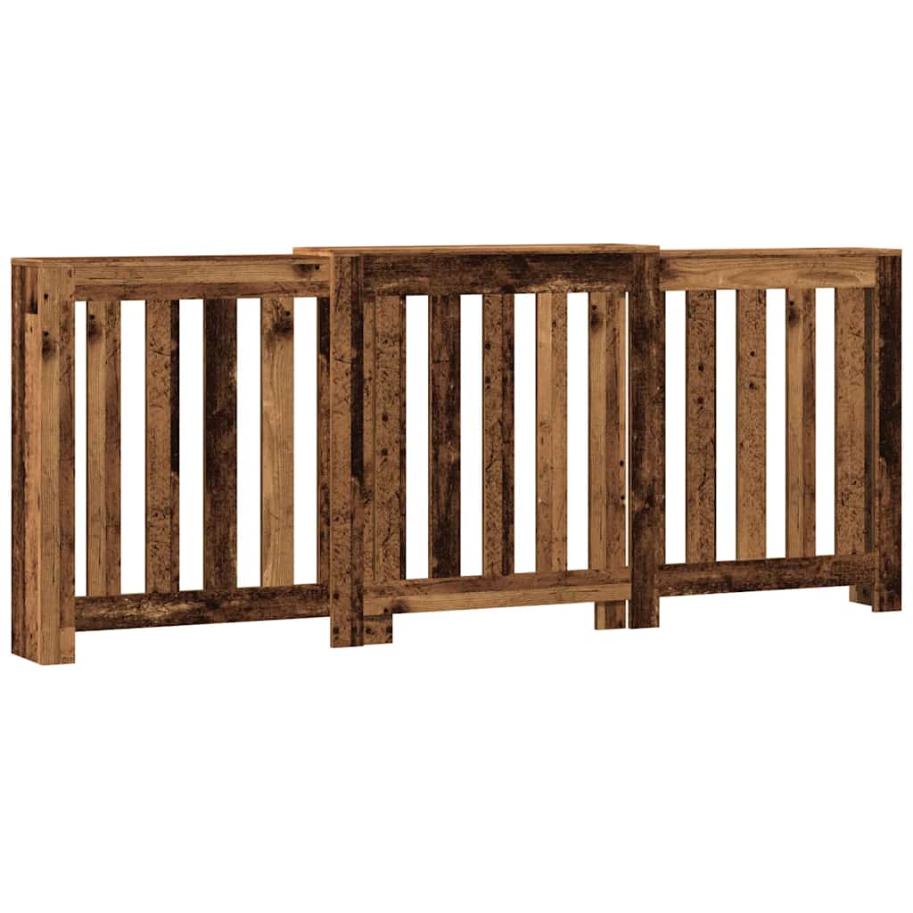 Kryt Na Radiátor Old Wood 205 X 21,5 X 83,5 Cm Kompozitní Dřevo Staré Dřevo