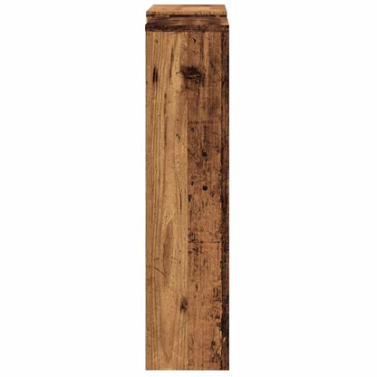Kryt Na Radiátor Old Wood 205 X 21,5 X 83,5 Cm Kompozitní Dřevo Staré Dřevo
