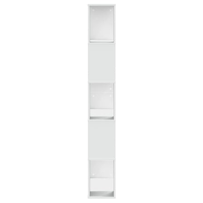 Knihovna 5Patrová 80,5 X 23,5 X 162,5 Cm Kompozitní Dřevo