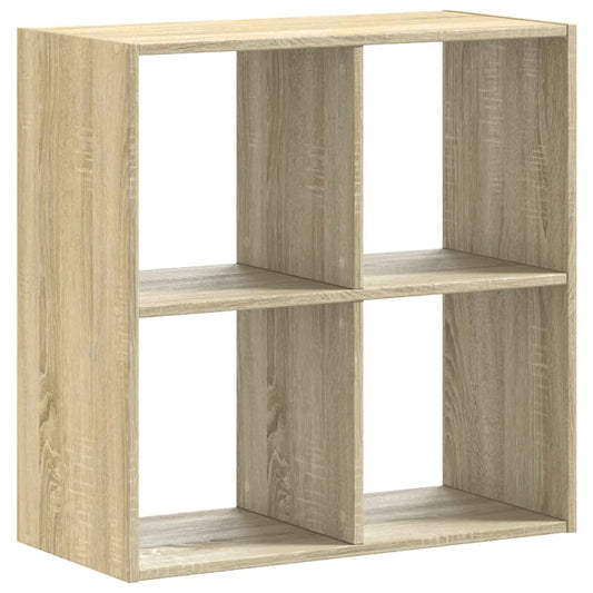 Knihovna 68,5 X 32 X 68,5 Cm Kompozitní Dřevo