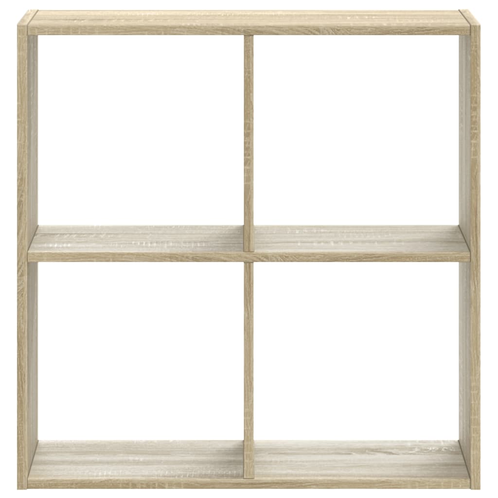 Knihovna 68,5 X 32 X 68,5 Cm Kompozitní Dřevo