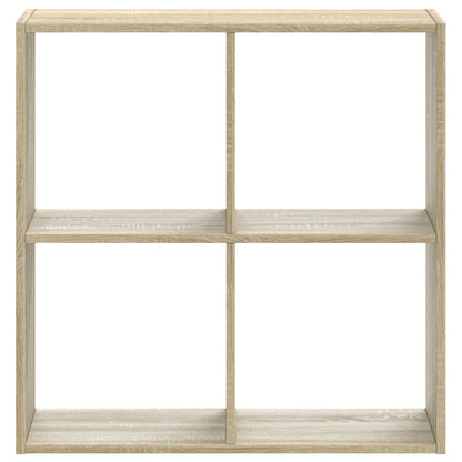 Knihovna 68,5 X 32 X 68,5 Cm Kompozitní Dřevo