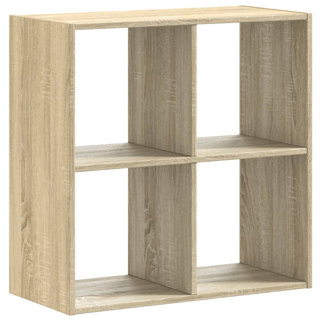 Knihovna 68,5 X 32 X 68,5 Cm Kompozitní Dřevo