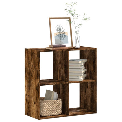 Knihovna 68,5 X 32 X 68,5 Cm Kompozitní Dřevo