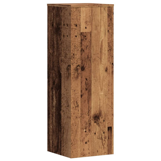 Stojan Na Rostliny Old Wood 33 X 33 X 100 Cm Kompozitní Dřevo