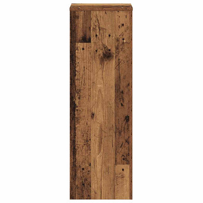Stojan Na Rostliny Old Wood 33 X 33 X 100 Cm Kompozitní Dřevo