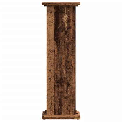 Stojan Na Rostliny Old Wood 33 X 33 X 100 Cm Kompozitní Dřevo