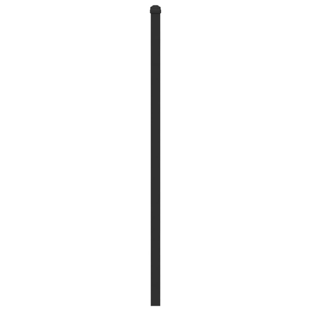 Náhradní Čelo Postele Kouřový Dub 107 Cm Kompozitní Dřevo A Ocel