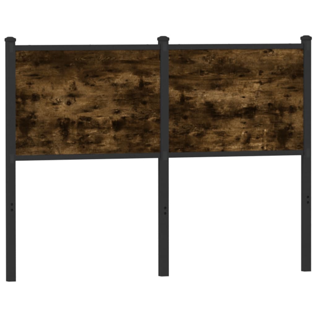 Čelo Postele Dub Kompozitní Dřevo A Ocel