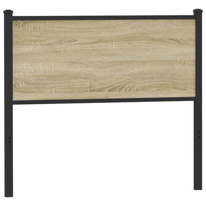 Čelo Postele Dub Kompozitní Dřevo A Ocel