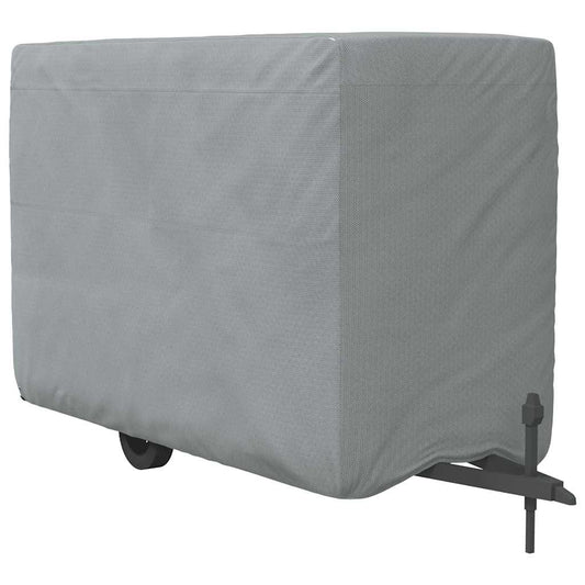 Plachta Pro Přívěs Na Koně Šedá 334X148X230 Cm Netkaná Textilie