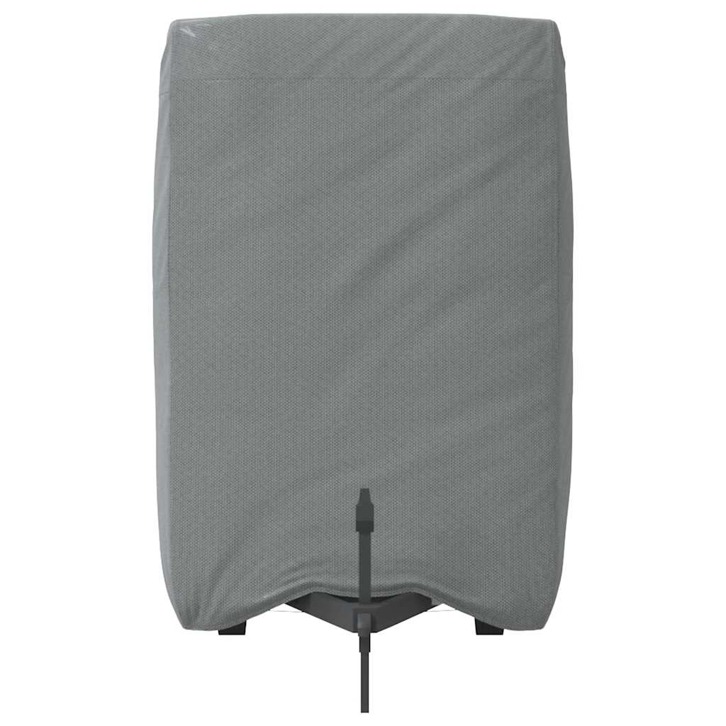 Plachta Pro Přívěs Na Koně Šedá 334X148X230 Cm Netkaná Textilie