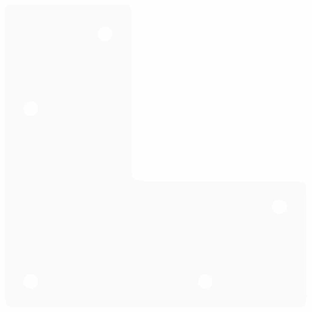 Stolové Nohy Do Vlásenkovými 4 Ks Bílé Masivní Oceli Bílá