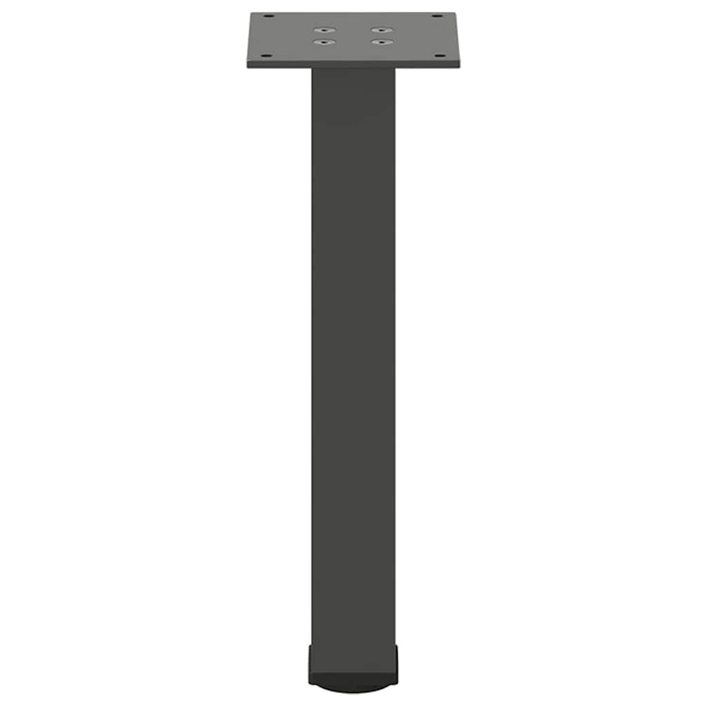 Nohy Konferenčního Stolku 4 Ks Antracitové 42-44 Cm Ocelové