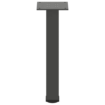 Nohy Konferenčního Stolku 4 Ks Antracitové 42-44 Cm Ocelové