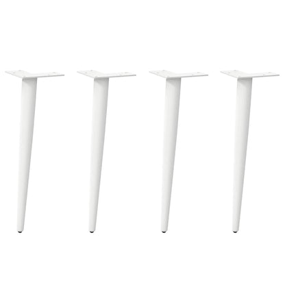 Nohy Konferenčního Stolku Kónického Tvaru 4 Ks Ocel