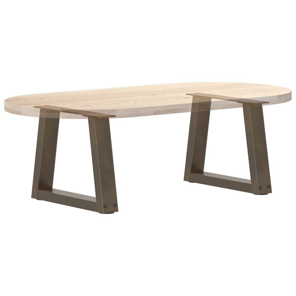 Nohy Konferenčního Stolku Ve Tvaru V, 2 Ks, Ocel, 30 X (30-31,3) Cm, Ocel Přírodní