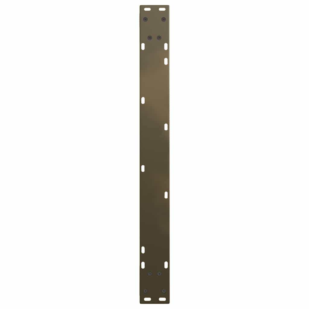 Nohy K Jídelnímu Stolu Ve Tvaru V, 3 Ks, Přírodní Ocel, 80 X (72-73,3) Cm, Ocel