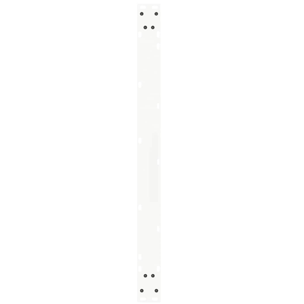 Nohy K Jídelnímu Stolu Ve Tvaru V, 3 Ks, Bílé, 100 X (72-73,3) Cm, Ocel