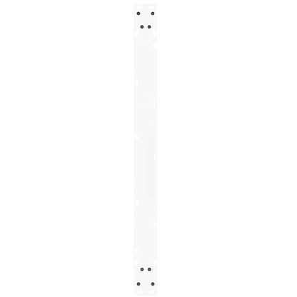 Nohy K Jídelnímu Stolu Ve Tvaru V, 3 Ks, Bílé, 100 X (72-73,3) Cm, Ocel