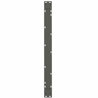 Nohy K Jídelnímu Stolu Ve Tvaru V, 3 Ks, Antracitové, 100 X (72-73,3) Cm, Ocel