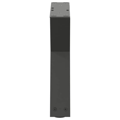 Nohy Konferenčního Stolku 2 Ks Antracitové 30 X (30-31,3) Cm Ocelové