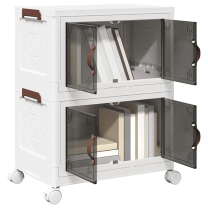 Stohovatelný Úložný Box Na Kolečkách 28 L 48,5X29,5X33 Cm