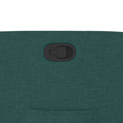 Zvedací Polohovací Křeslo Tmavě Zelené Textil Tmavě Zelená