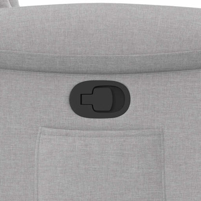 Zvedací Polohovací Křeslo Obláčkově Šedé Textil Obláčkově Šedá