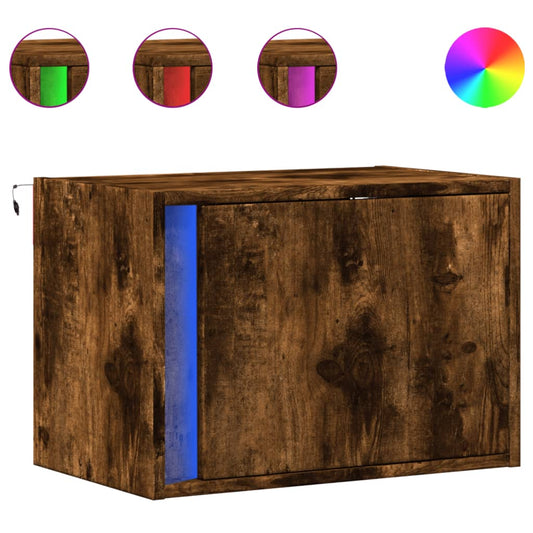 Nástěnný Noční Stolek S Led Osvětlením
