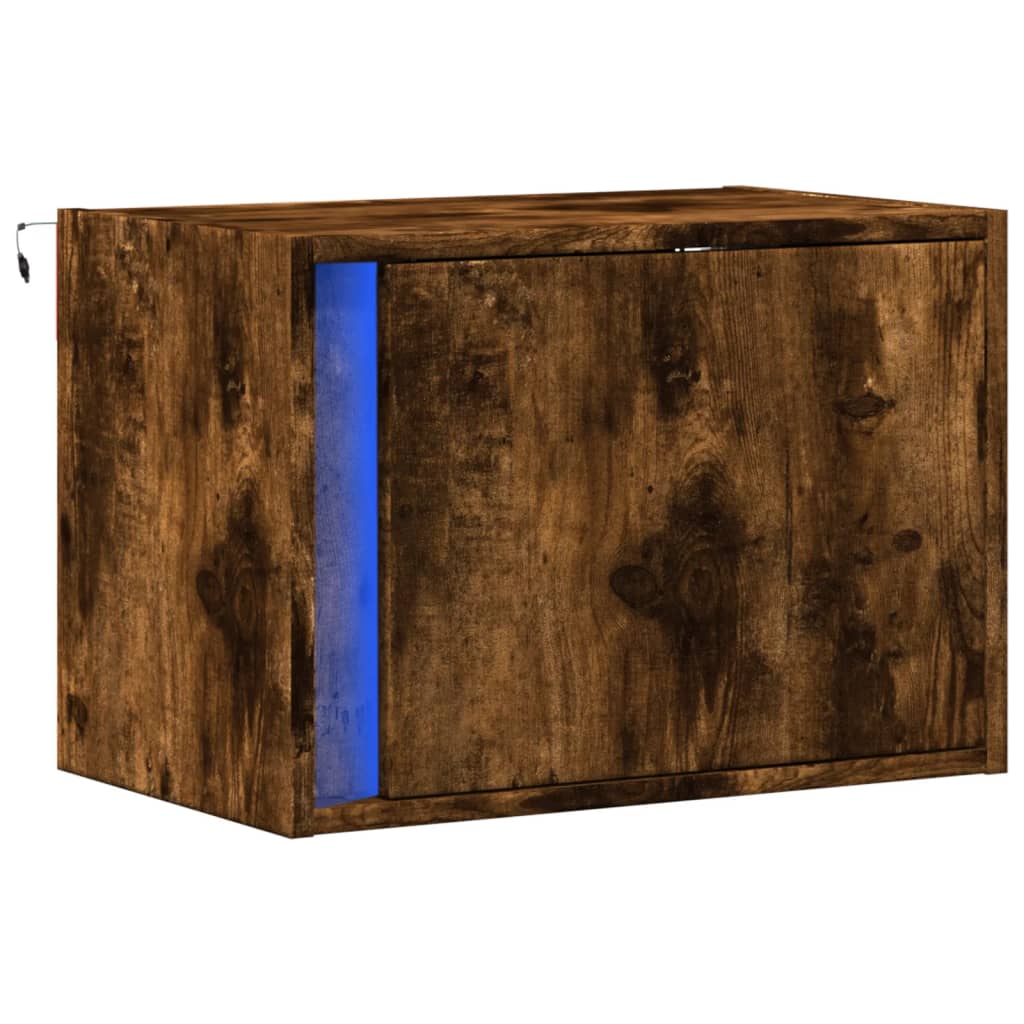 Nástěnný Noční Stolek S Led Osvětlením