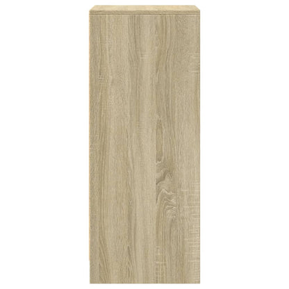 Příborník S Led Dub Sonoma 42,5 X 34 X 85 Cm Kompozitní Dřevo