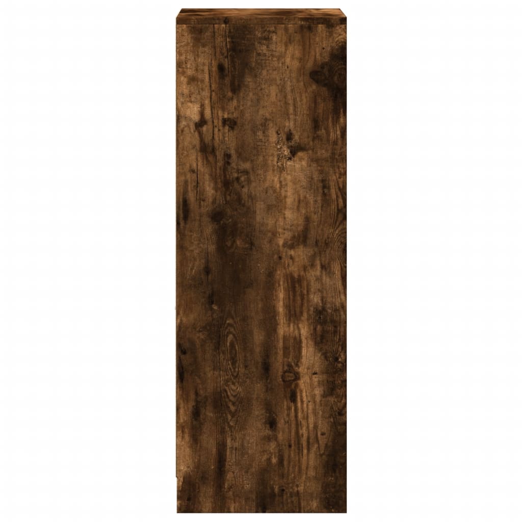 Příborník Led 38 X 34 X 100 Cm Kompozitní Dřevo
