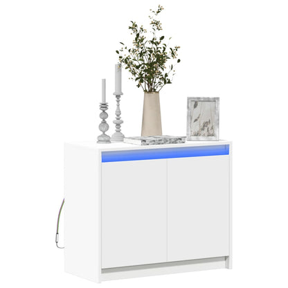 Příborník Led 72 X 34 X 61 Cm Kompozitní Dřevo