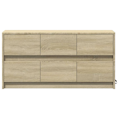 Tv Skříňka S Led 100 X 34 X 50 Cm Kompozitní Dřevo