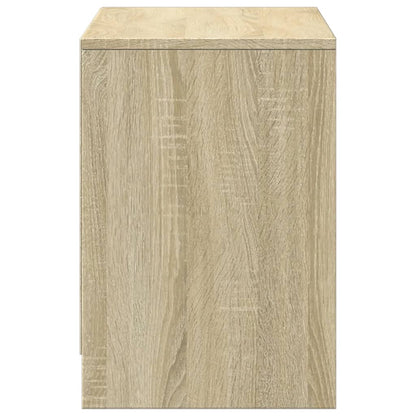 Tv Skříňka S Led 100 X 34 X 50 Cm Kompozitní Dřevo