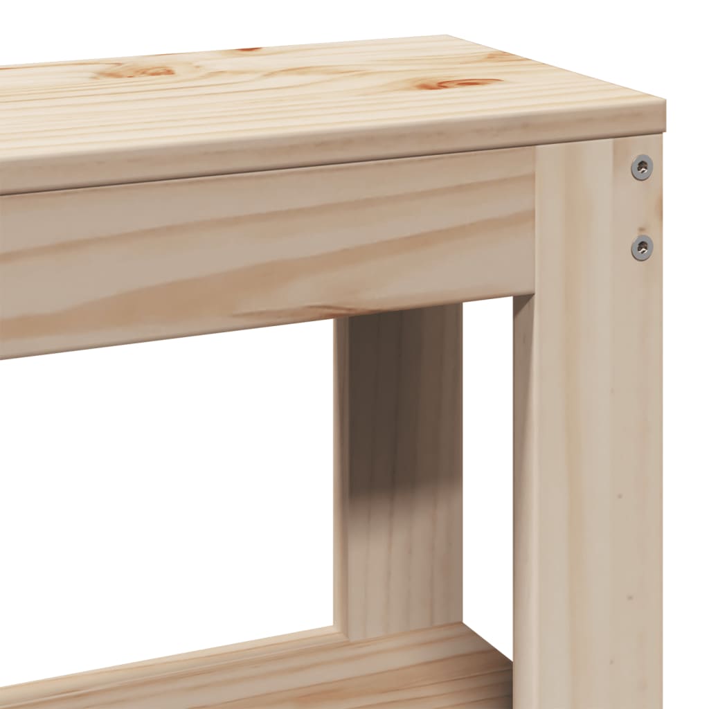 Postel Bez Matrace Masivní Borovice