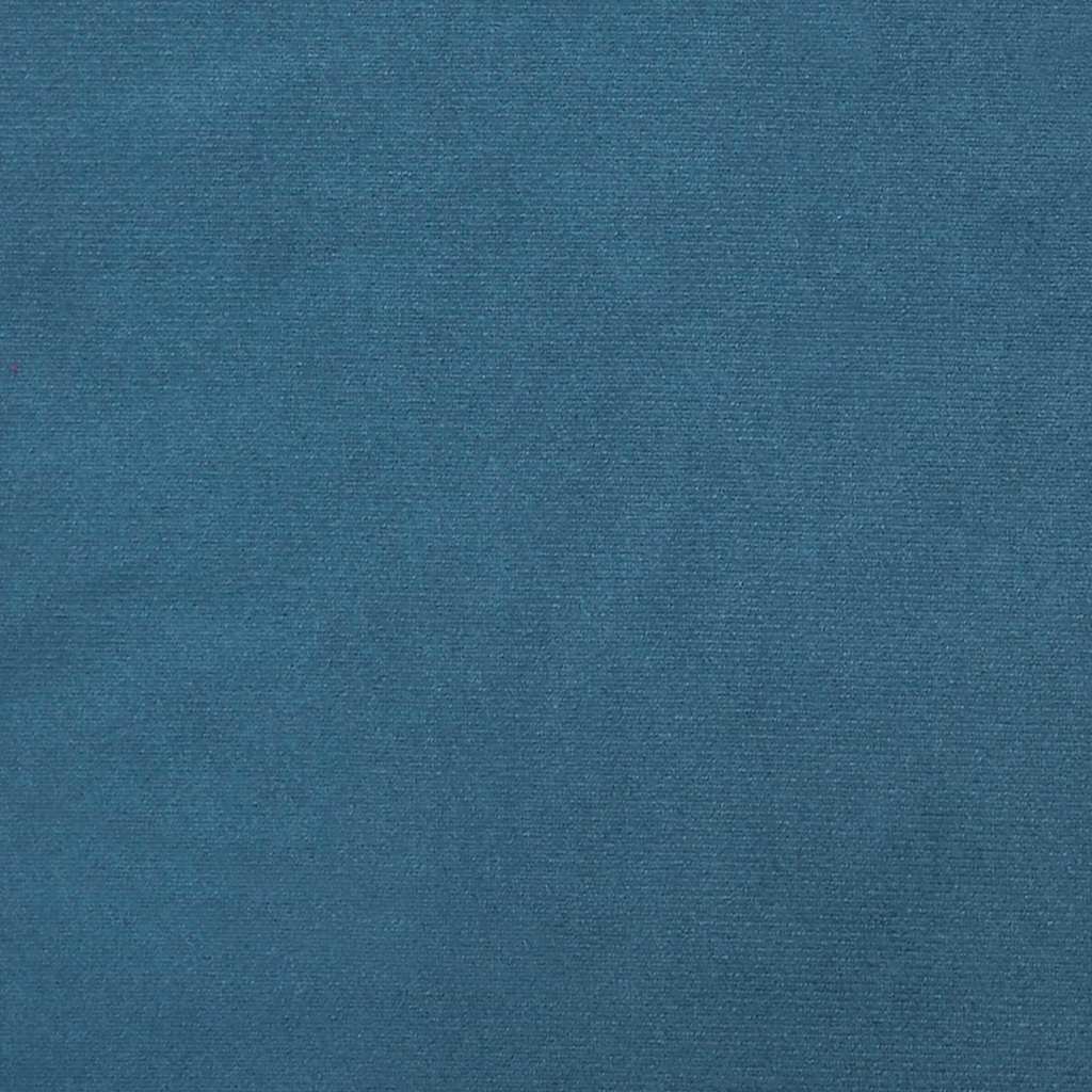 Postel S Boxspringem S Čelo Tmavě Modrá 200 X 80 Cm Samet