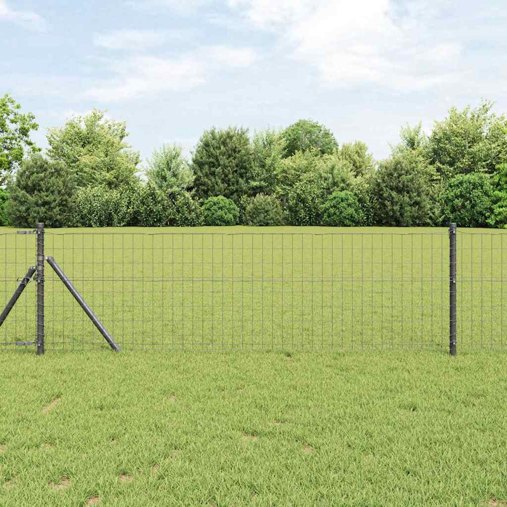 Euro Plotové Kotvení 50 X 0,4 M Stříbrná